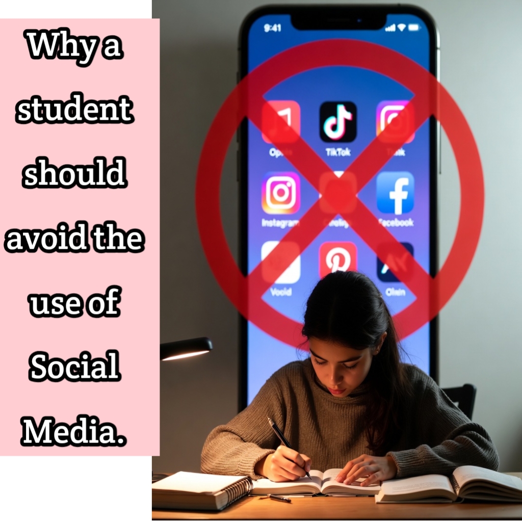 Student should avoid social media