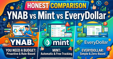 YNAB vs Mint vs EveryDollar: An Honest Comparison