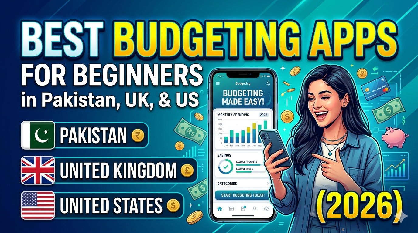 Best Budgeting Apps for Beginners in Pakistan, UK, and US (2026)