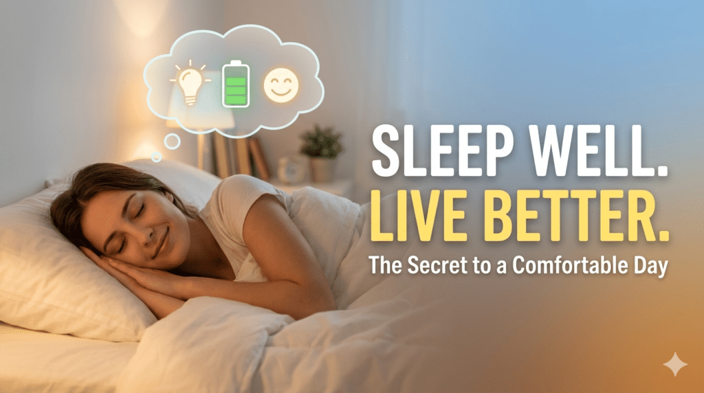 Discover how a peaceful sleep improves mental clarity, emotional resilience, and physical energy. Learn why quality rest is the secret to a more comfortable, stress-free day.
